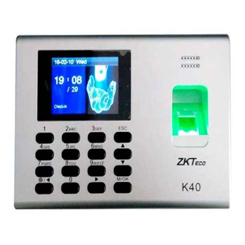 K40 ZKTeco Fingerprint Attendance Machine